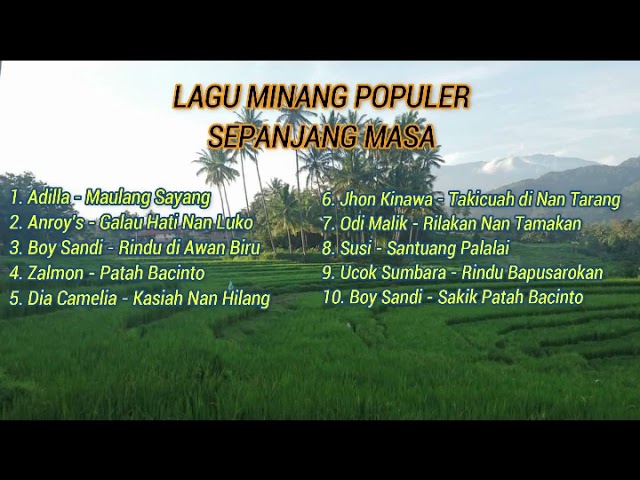 LAGU MINANG POPULER SEPANJANG MASA class=