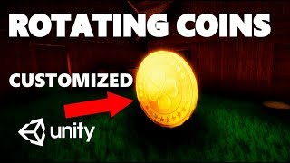 HOW TO CREATE CUSTOMIZED ROTATING COINS WITH C# FOR UNITY TUTORIAL screenshot 5