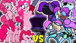 Pinkie Pie VS Pibby - ALL PHASES | Friday Night Funkin' Pibby vs My Little Pony | FNF Mods