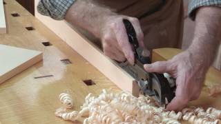 Frank Klausz Makes Half-lap Joinery with a Filister Plane