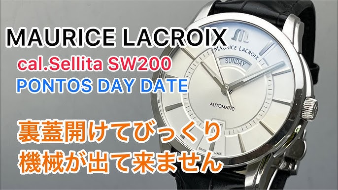 Maurice Lacroix Pontos Automatic Day Date Bronze PT6358-BRZ01-63E-3 -  YouTube