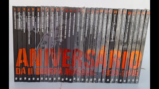 COLEÇÃO 70° ANIVERSÁRIO DA II GUERRA MUNDIAL 1939-1945 30 VOLUMES