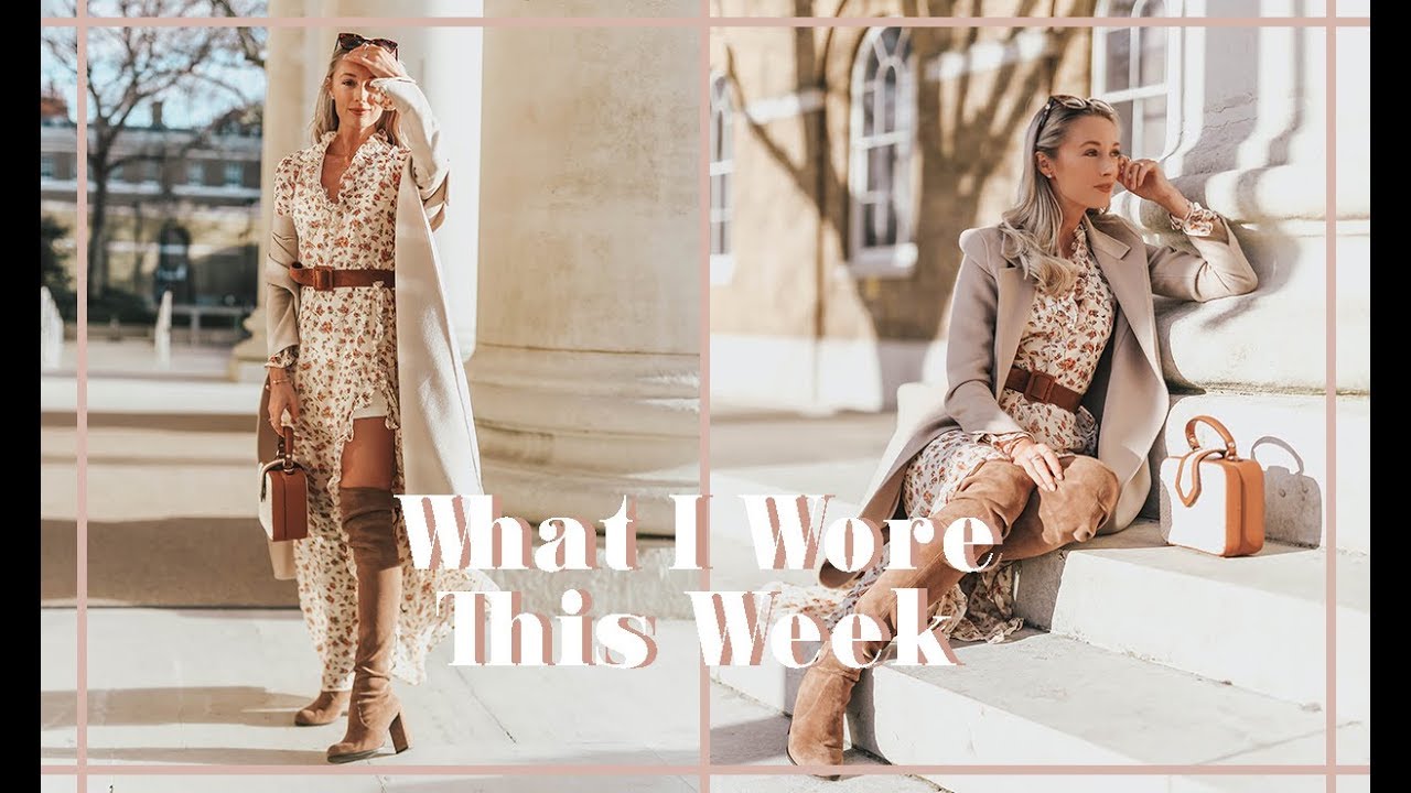 ⁣WHAT I WORE & DID THIS WEEK // Weekly Vlog