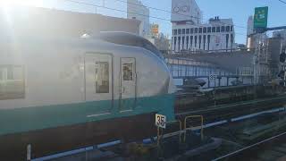 特急 ひたち 2号 品川行 E657系 上野駅 発車
