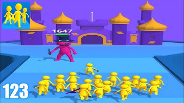 Join Clash 3D Gameplay Walkthrough Level 123 (Android, iOS)