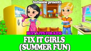 Best Apps for Kids (Fix It Girls - Summer Fun) screenshot 3