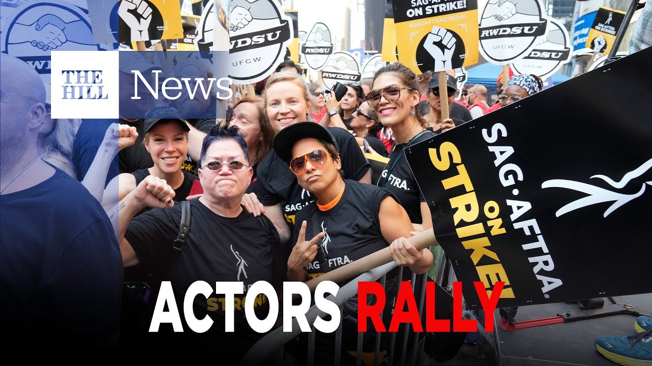 WATCH Now: Actors Rally In Times Square, ‘Let’s FIGHT The Good Fight’