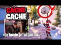 Je passe 10x devant lui sans le voir sur ce Cache Cache Noël sur Fortnite Créatif...