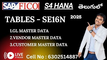 Understanding GL Master Data Tables in SAP FICO S/4HANA