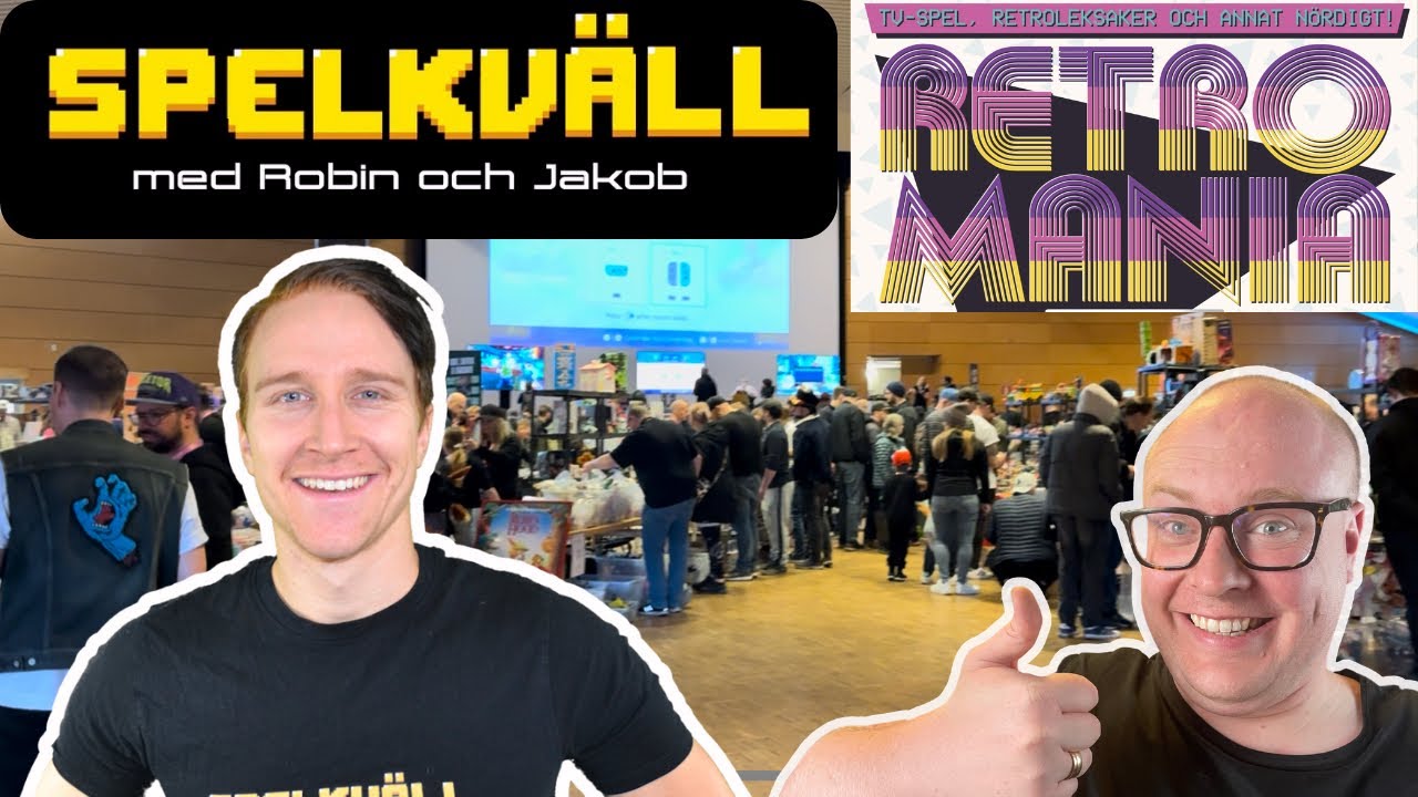 Spelkväll besöker Retromania Örebro