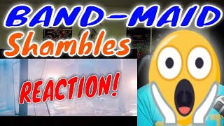 BAND-MAID - Shambles REACTION (Insane Guitar Solo)