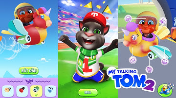 My Talking Tom 2 New Update Sky Race 2025 - Android iOS Gameplay