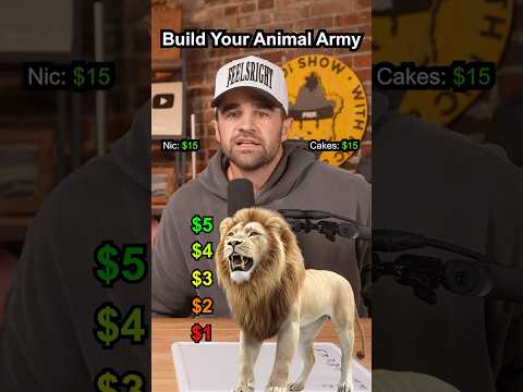 Spend 15 On An Animal Army
