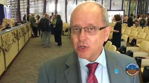 Edurado Mansur FAO director Land and Water Division on Organic Farming