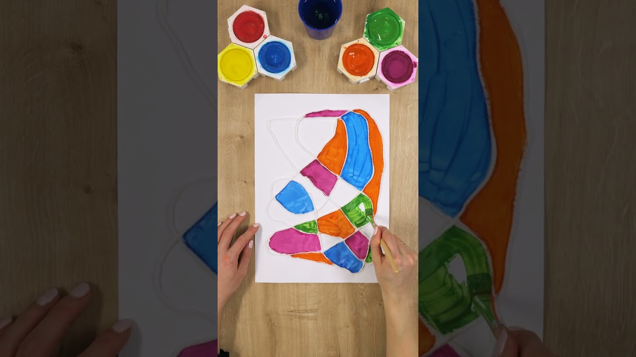 Wollmuster ausmalen | Bastelideen