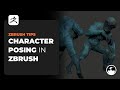 A very cool trick to pose characters in & outside ZBrush