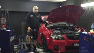 VE SS Turbo By AutoWerks....
Here we have a VE SS with the following mods....
- ASE Single Turbo Kit
- Dual 3inch Cat Back
- AW Custom 2bar Tune
- The result was a healthy 418rwkws / 558rwhp,on the road this car was real tough with super strong torque n power delivery,nice deep v8 note,with very good manners making it a joy to drive.......for more info contact ....
- AutoWerks Automotive
- 02 9570 1066 VE SS Turbo By AutoWerks....