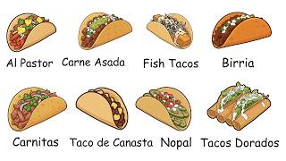 Every Taco Explained in 09 Minutes