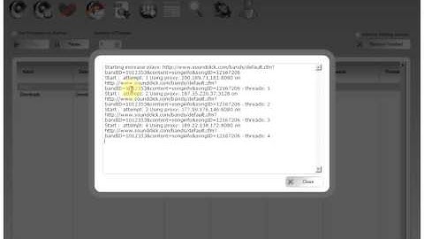 increase soundclick plays with user accounts - soundclick bot