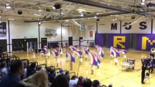 Patriotic Memorial Day 2016 Parade Medley - RMHS Marching Mustangs Band-O-Rama Fall 2016