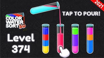 Color Water Sort Puzzle: Liquid Sort It 3D - Level - 374 | Hire Games