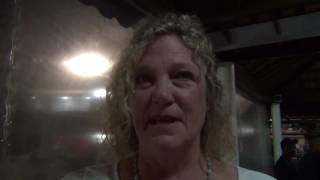 Celebrity Nancy Schultz Vitangeli accepting Dave Schultz UWW Hall of Fame honor Wealth