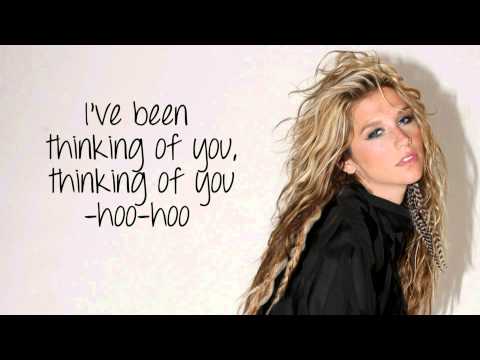 Kesha Thinking Of You Lyric Video