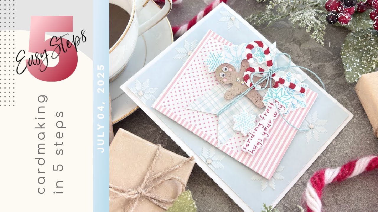 Ultimate Guide to Making Joyful Christmas Cards | CARDMAKING IN 5 EASY STEPS | July 05, 2025