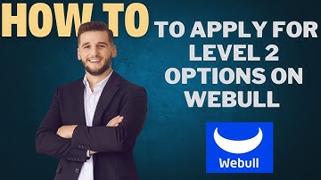 How to apply for level 2 options WEBULL l Double Z