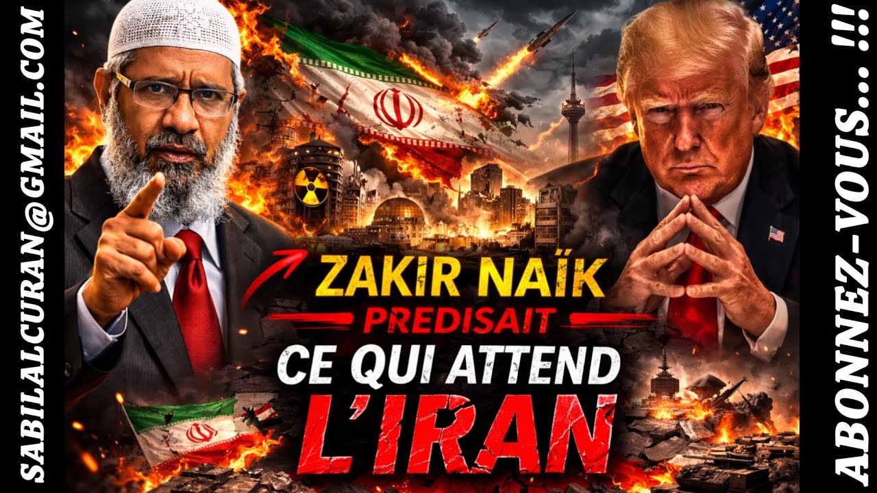 Quand Dr Zakir Naïk prédisait ce qui allaient arriver à l’Iran| La Guerre contre Trump|