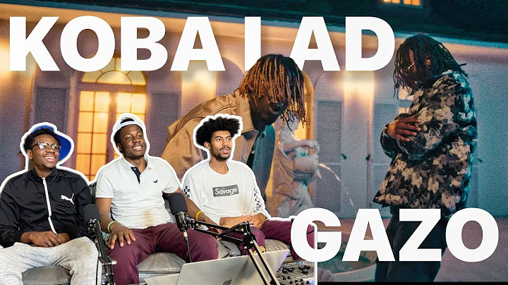 🇫🇷 AMÉRICAIN ÉCOUTE DU FRENCH RAP 🇫🇷 | KOBA LAD & GAZO: CHOCLAT DADDY