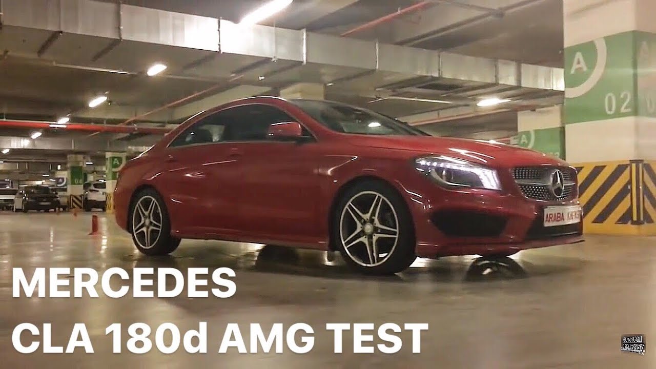 Mercedes Benz Cla 180d Amg Test Surus Izlenimi Inceleme Youtube