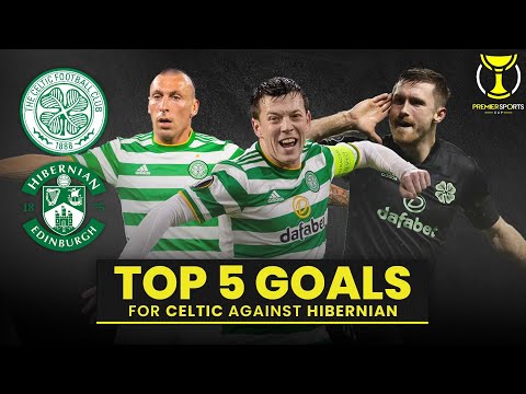 5 Celtic Goals v Hibernian | Dembele, Brown, Pukki & More! | Premier Sports Cup