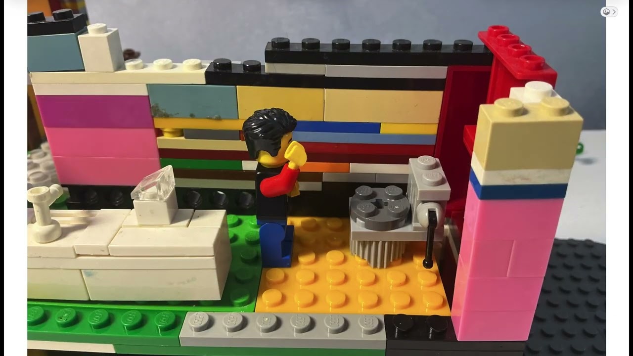  Лего анимация Бабка Грэни 