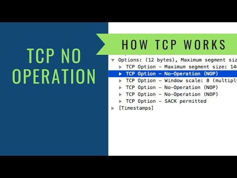 How TCP Works -  No Operation Option