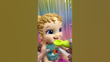 Baby Alive Magic Banana Plate And Spoon Babyalive Asmr Nostalgia Shorts 