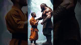 Monk Vs Giant. Who Wins? Ai Desides