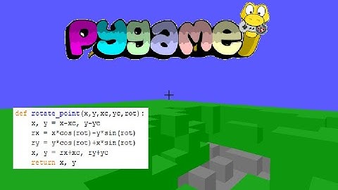 Minecraft in Pygame only! + code (300 lines)
