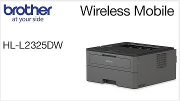 HLL2325DW – Connect to a mobile device