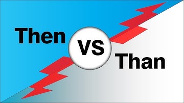 Than or Then | Difference between then & than English Grammar Lessons | Letstute English