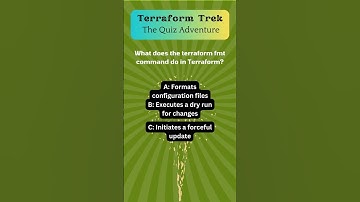 🚀 Mastering Terraform: Fun and Quick Quiz! Test Your Infrastructure as Code Skills! 💡🌐 #terraform