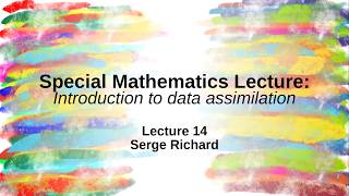 Introduction to data assimilation 14