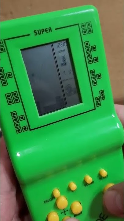 Игровая приставка тетрис 999 игр в одном устройстве - YouTube