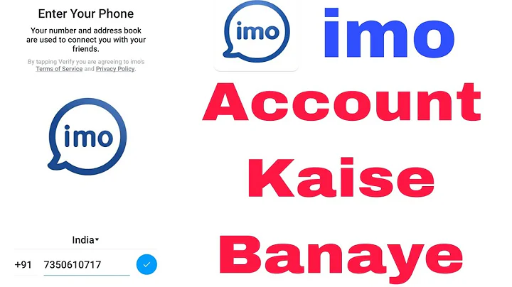imo Ki id Kaise banaye || How to create imo account || Imo Sign Up