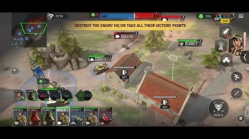 World War Armies-WW2 RTS In-Game Tutorial How-to-Play #2 - Armor Types and Frame Selection