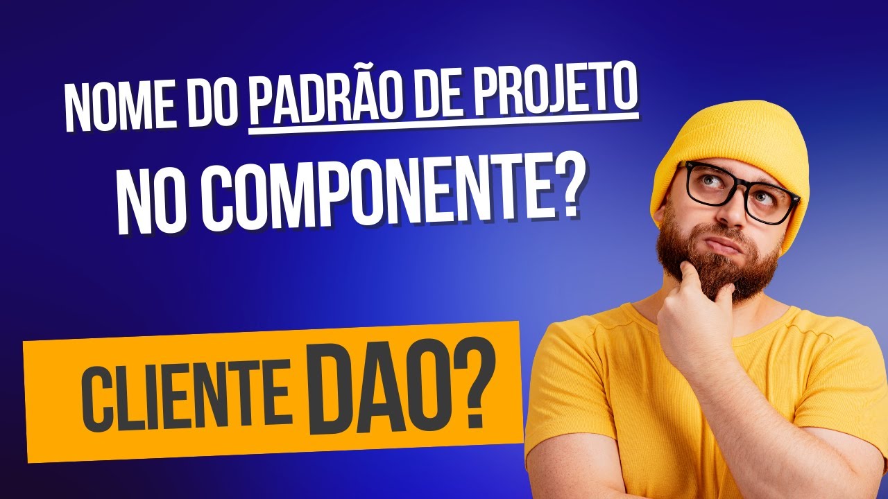 Nome do padrão de projeto no componente? - Design Patterns #2 - YouTube