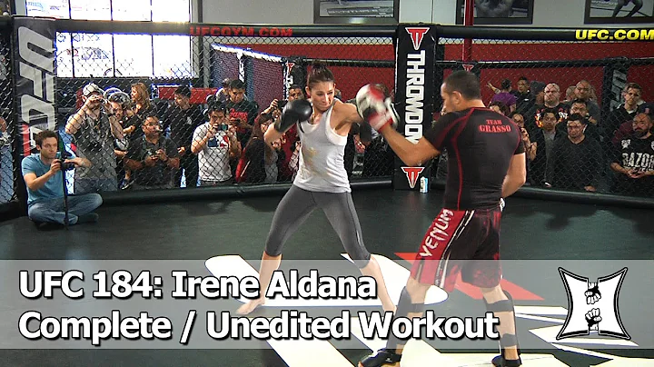 Invicta FC 11: Irene Robles Aldana Works Out Befor...