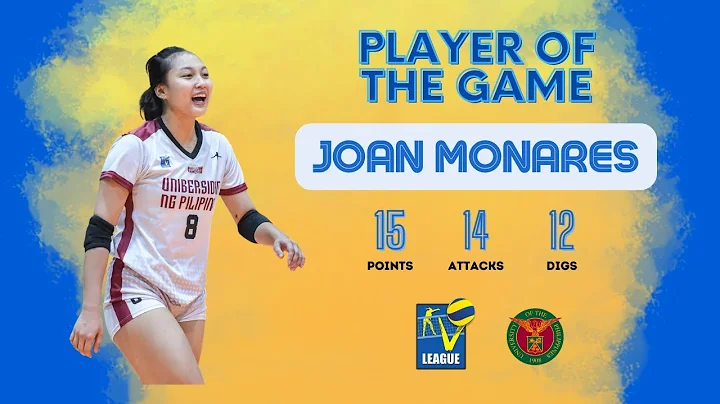 Joan Monares Highlights | UP vs UST  | V-League 20...