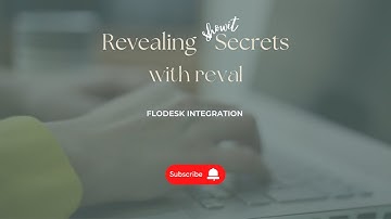 Step-by-Step Guide: Incorporate a Pop Up FloDesk Form into Showit | Revealing Secrets with Reval