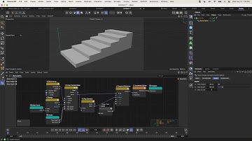 Make a Stair Spline Primitive with Scene Nodes [Scene Nodes Project]
